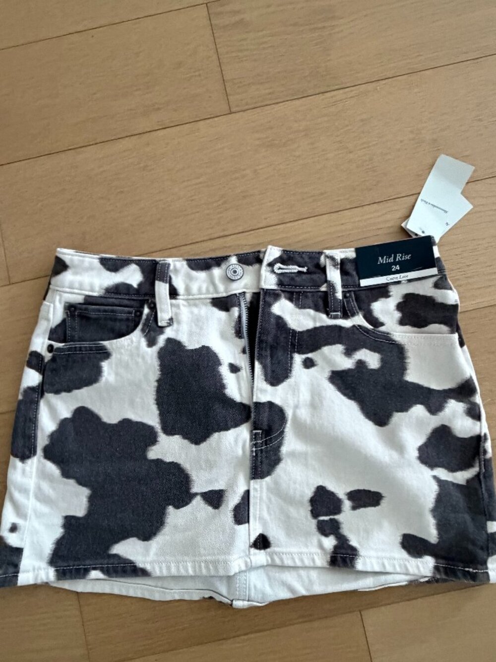 Cowprint Skirt